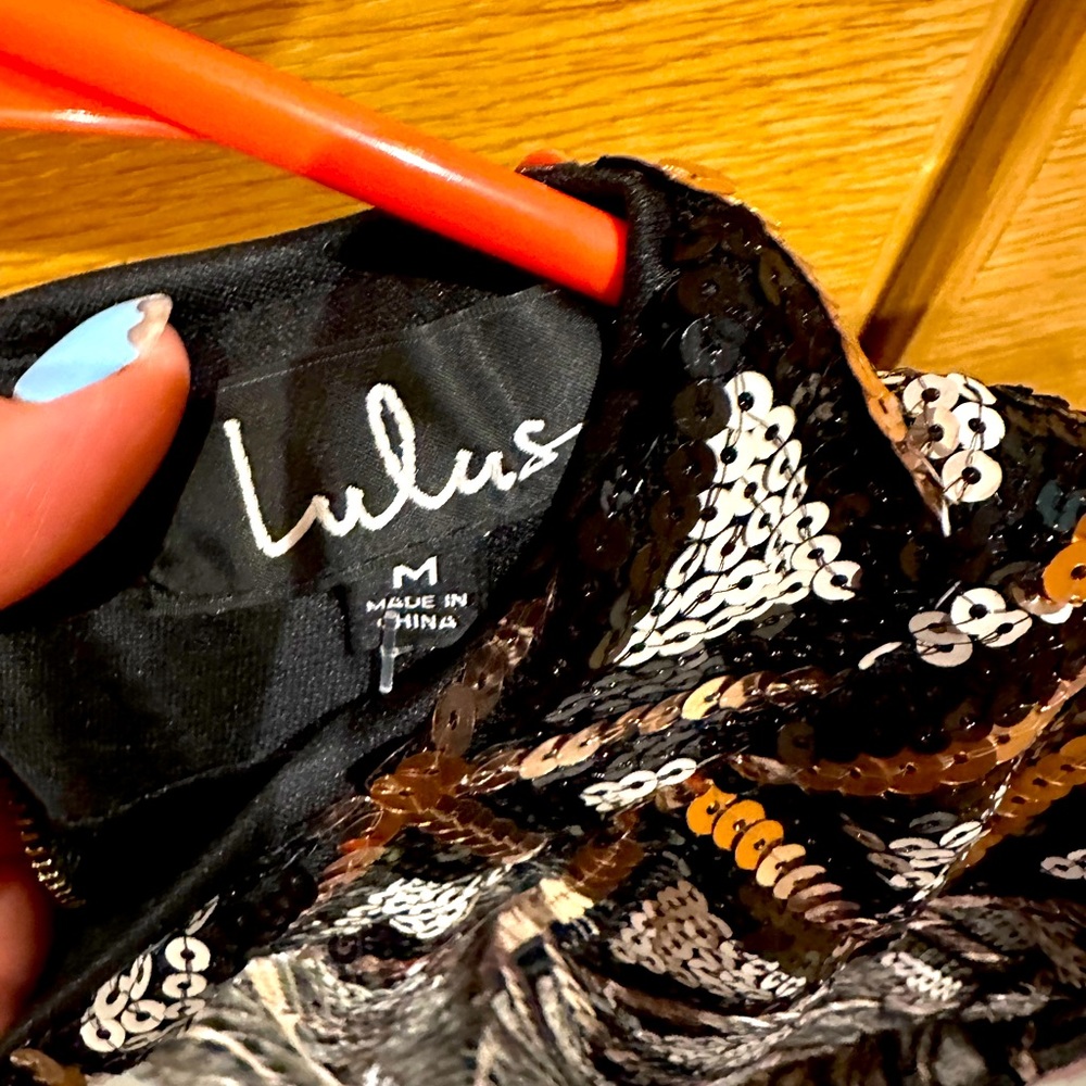 Lulu’s Sequin Dress, size M